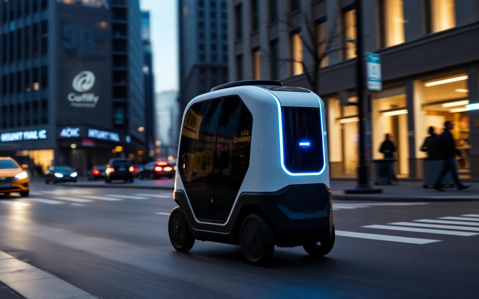Last-mile con robots · caminando la ciudad